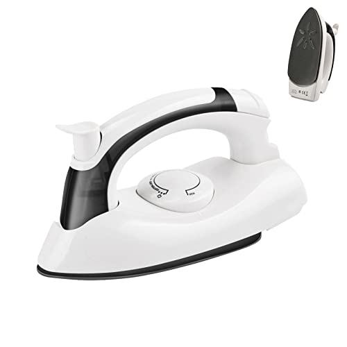 Fer à Repasser de Voyage,Fer à Vapeur Pliable, cuiseur Vapeur pour vêtements, Mini cuiseur Vapeur électrique portatif avec Ajouter Une Tasse d'eau, Machine à Repasser Portable pour Famille Voyage
