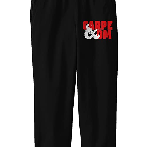 Dungeons & Dragons Carpe DM Boy's Black Jogger Pants2
