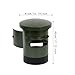 Qianly Postbox Piggy Bank Money Saving Jar Easy to Use Retro Design Postbox Decoration for Ideal Gift Home Outside, Green
