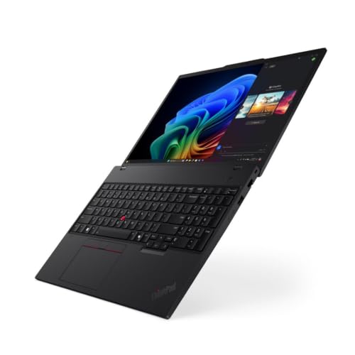 Image of Lenovo ThinkPad T16 Gen 4 21QN0045US 16 inch Copilot+ PC Notebook - WUXGA - AMD Ryzen AI 5 PRO 340-16 GB - 256 GB SSD - English Keyboard - Black