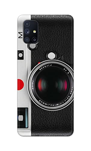 Image of Printed Hard Back Cover Case for Samsung Galaxy M51 Back Cover (Vintage Camera) -702