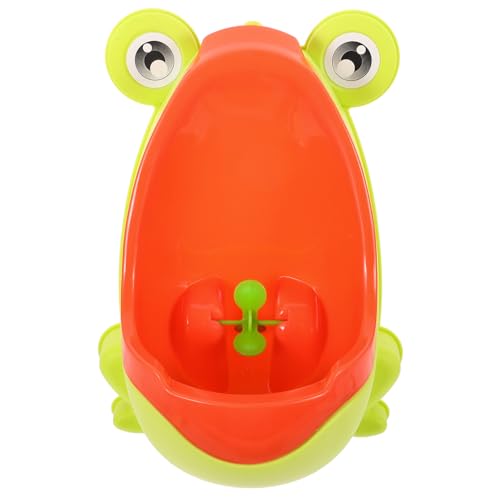 Abaodam Boys Potty Training Urinal Frog Shape Portable Kids Urinal Wall-Mounted Space-efficient