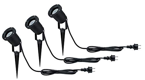 Paulmann 988.97 Special Line Garden 3er-Set Spotlight IP44 GU10 Warmweiß 3x3,5W 98897 LED Aussenbele