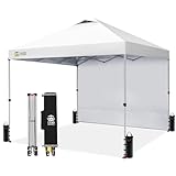 CROWN SHADES 12x12 Pop Up Canopy Tent Instant Commercial with 150D Silver Coated...