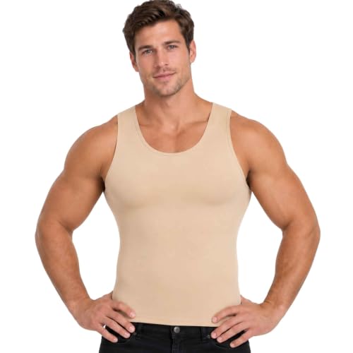 Image of Insta Slim - Made in USA 3 Pack Compression Muscle Tank Body Shapers for