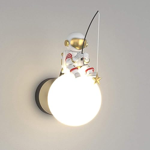 Aplique de pared LED astronauta de 5W moderno para pasillo interior 2