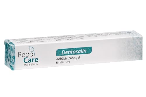Dentosalin Adhäsives Zahngel: Unterstützt bei Plaque, Zahnstein & Zahnfleischentzündungen, Hohe Haftkraft, Sichere & Nebenwirkungsfreie Anwendung, 20 ml