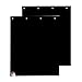 Buyers Products Polymer Semi-Truck Mud Flaps - Pair, 24in. x 30in. Black, Model Number RC30PPB