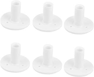 CLISPEED 12pcs Tee Holder for Driving Range Tee Holders for Golf Mats Golf Tools Accessory Rubber Tees Mat Tees Ball Stud Golf 7 Claws White Golf Mat Tee Holder Tee Rubber Golf Tee Holder