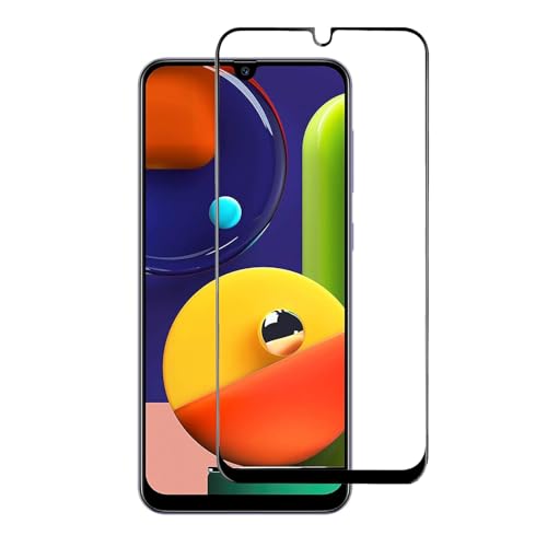 Image of EitanshaKart Military-Grade Tempered Glass Screen Protector Compatible for Samsung Galaxy A50s Edge to Edge Coverage and Easy Self Installation kit (Samsung Galaxy A50s)