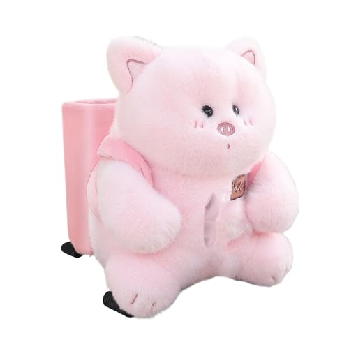 Realizzato in peluche, questo porta fazzoletti ha un cilindro interno rimovibile che garantisce una facile manutenzione e un uso a lungo termine per ogni proprietario di auto.