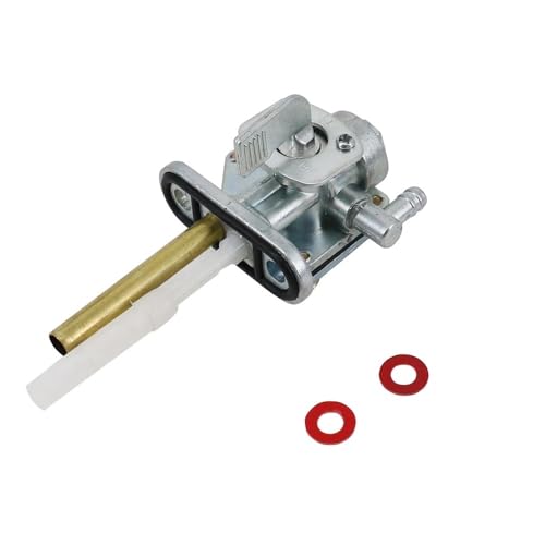 Robinet carburant en aluminium pour moto Suzuki TS125 TS185 TM75