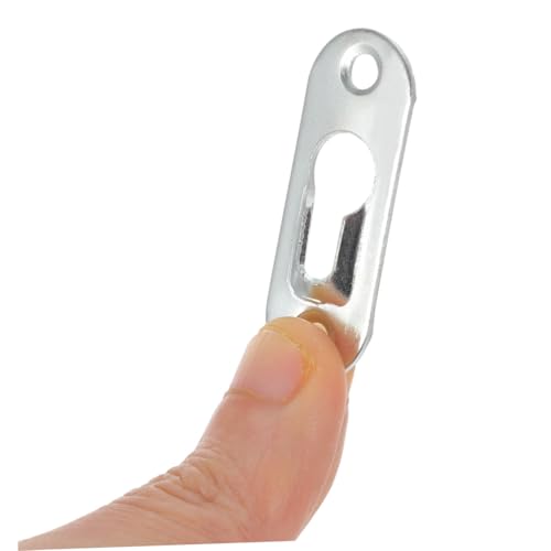 Image of DOITOOL Invisible Picture Frame Hooks Metal Backing Clips for Decorative Frames Wall Hooks Picture Hangers Clips Screws Metal Backing Hardware Screws Easy Installation Hanging Kit for