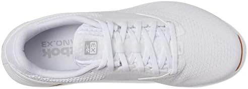 Reebok Women's Nano X3 Sneaker, Footwear White/Cold Grey Rubber Gum, 8 | Image 1