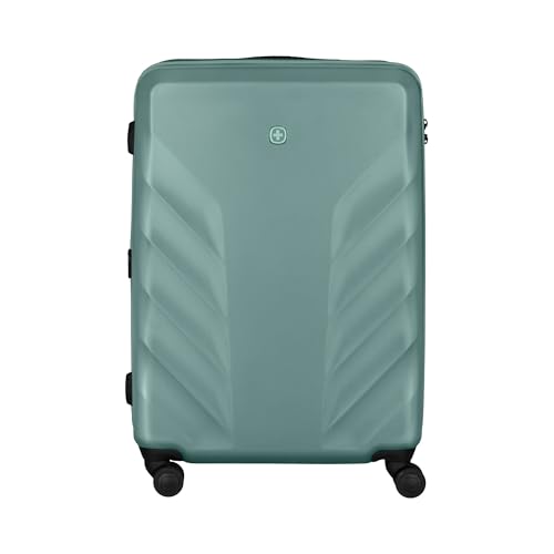 Image of WENGER, Motion, Medium Hardside Suitcase, 85 litres, Green, 653771, Swiss Designed