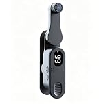 Rechargeable Automatic Screen Clicker, Smart Auto Clicker for Phones, 210° Rotatable Physical Tapper with 3 Modes Digital Display, Adjustable Speed Hands-Free Click Device for Phones Tablets Gaming