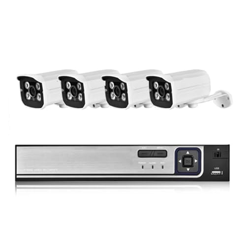 H.265 HD 5MP POE NVRLbg Xg[gCCTV^ZLeBVXe obgIPJ I[fBI O z[rfIĎJZbg(None,8CH NVR AND 4 CAMERA_AU PLUG)