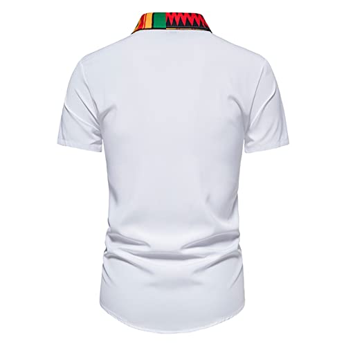 Chemise tropicale décontractée homme aux finitions soignées d'été