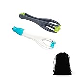 2 Stück Fingermassagegerät, Handgelenk-Rollenmassagegerät, Fingermassagegerät für zu Hause, geeignet für Gesundheit und Fitness, Körpermassage