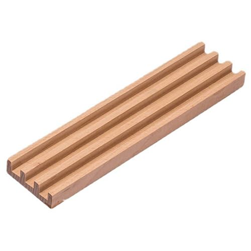 Ipetboom rack de dominó de madera natural durable miniatura 1