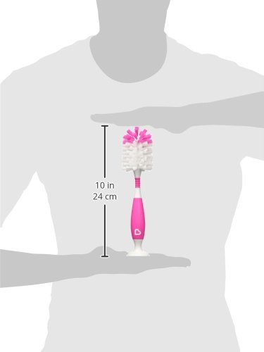 Munchkin Bristle Bottle Brush, Pink