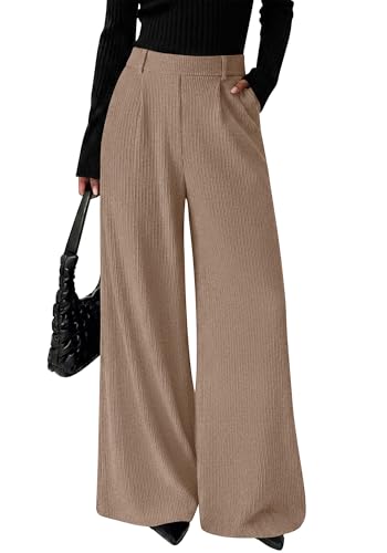 BTFBM Wide Leg Pants for Women Dressy Work Business Casual