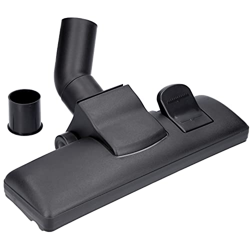 Kenekos - Brosse d'aspirateur 35/32 mm, brosse universelle pour sol avec roulettes, ramasse-fils et brosse à crins de cheval, plaque de sol en aluminium,...