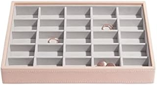 Stackers Dusky Blue Classic Medium Jewellery BoxTrinkets Layer