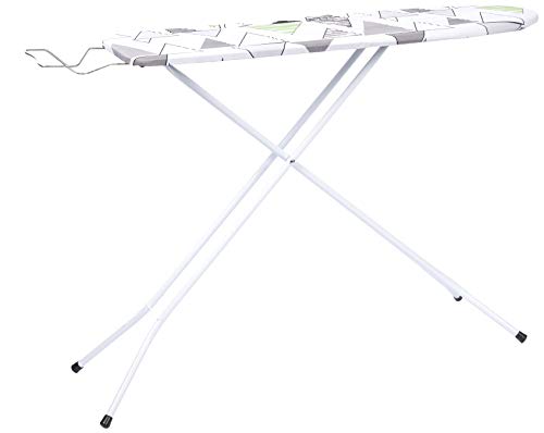 Home Pratica Table de Planchar, metal, tejido, Multicolor