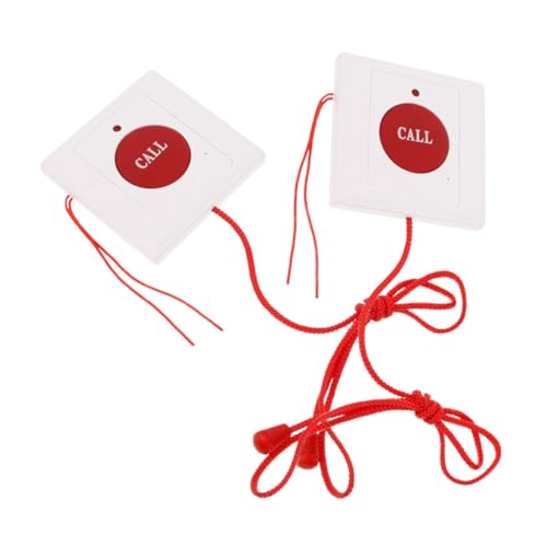 NAMOARLY Emergency Call Button Kit 2pcs Sos Alert for Seniors Fall Detection Call Bell Wall Mounting