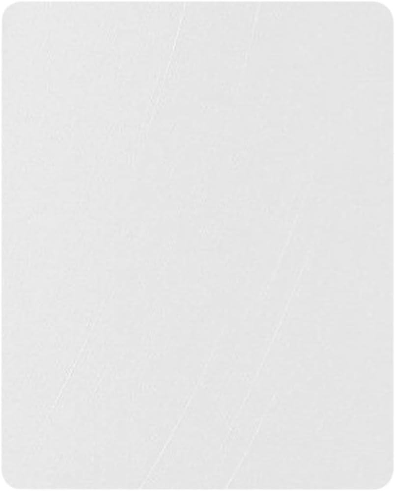 5x10x8 White Bell Shantung Lampshade - Perfect for small table lamps, desk lamps, and accent lights -Medium, White