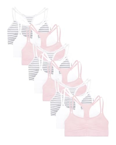 Image of Fruit of the Loom Women's Spaghetti Strap Cotton Sports Bra - All-Day Comfort