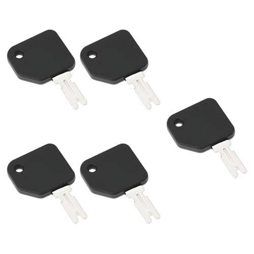 eMagTech Gabelstaplerschlüssel, Ersatz 181333, kompatibel mit schwarzem Kunststoffgriff von Hyster, 5 Stück