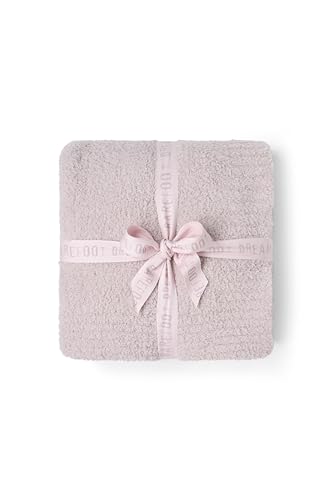 Image of Barefoot Dreams CozyChic Throw, Pale Lilac, 54 inchx72 inch