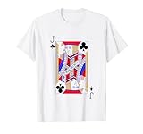 Photo Gallery jack of clubs deck of cards - costume di halloween facile da squadra maglietta Photo Gallery jack of clubs deck of cards - costume di halloween facile da squadra maglietta
