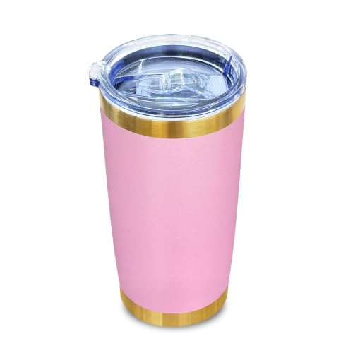 Image of 20 oz Insulated Tumbler Stainless Steel Tumbler,Sakura Pink,1 Pack