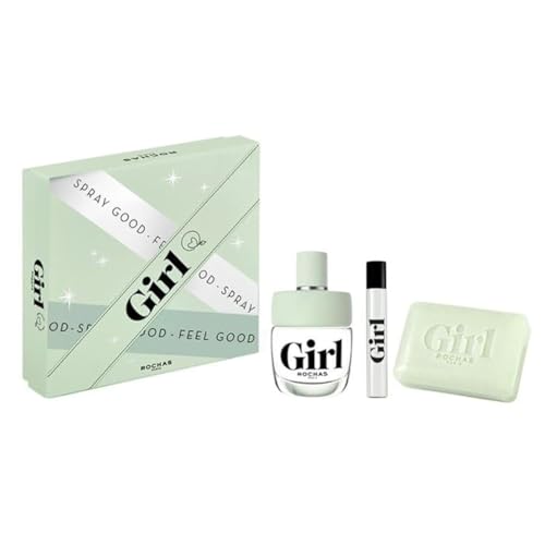 Set de Perfume Mujer Rochas Girl 3 Piezas - Marca: Rochas - EAN: 3386460132695