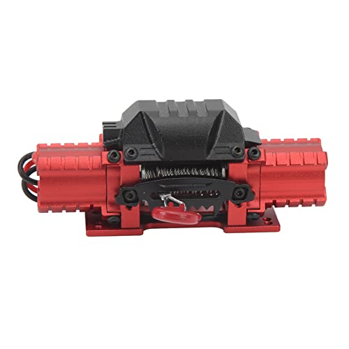 Winch eléctrico para auto RC con doble motor y cable ultra suave miniatura 7