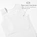 GCTBL Trans Chest Binder Breathable Slim Fit Tank Top (W, 3XL) White