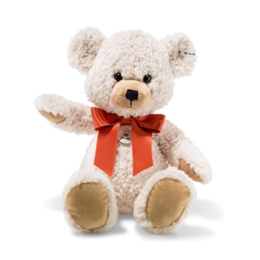 Steiff 111945 - Lilly Schlenkerteddybär 40 cm, Creme