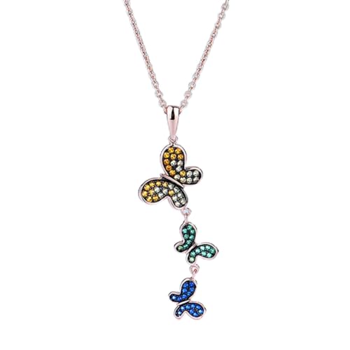Collier papillon argent 925, le cadeau d'anniversaire idéal pour fille