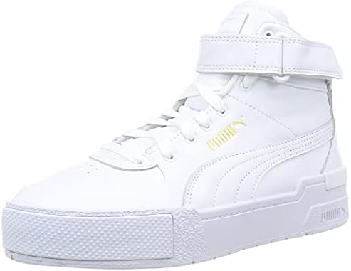 PUMA Cali Sport Top Warm Up, Women's Sneakers, White (Puma White 01), 37  1/3 EU: Buy Online at Best Price in UAE - Amazon.ae