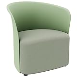 excellent confort d'assise avec la forme arrondie du dossier