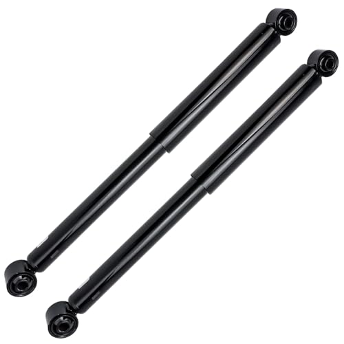 Image of Detroit Axle - 4pc Rear Shocks Kit for 1999-2004 Nissan Pathfinder 1999-2003 Infiniti QX4 2 Shock Absorbers Assembly 2 Stabilizer Sway Bar End Links 2000 2001 2002 Replacement