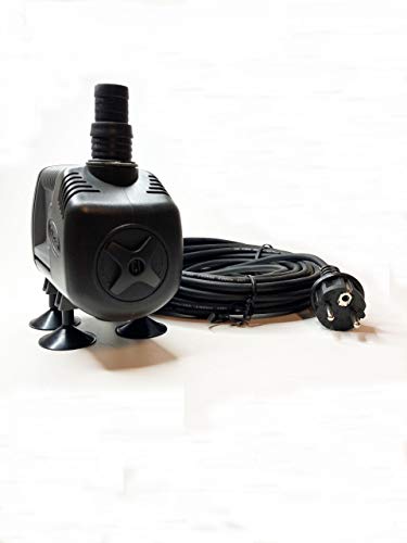 Sicce Syncra Silent 2.0 Pumpe mit 10m Kabel, hochwertige Qualitätspumpe aus Italien, Pumpe für Ihren Garten- und Zimmerbrunnen (2150 l/h - 10m Kabel)
