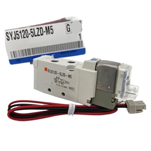 Électrovanne SYJ5320-5LZD-M5 avec commande manuelle bistable de précision - 2