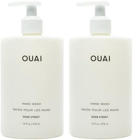 OUAI Hand Wash Full Size - Dean Street - 2 Pack (16 Fl Oz Each)