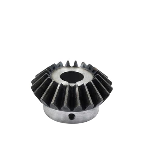 Engrenage conique CNC 4M robuste à 20 dents, pignon fixe en acier usiné avec clavette 8mm