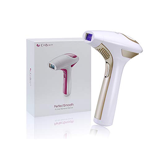 COSBEAUTY IPL Hair Removal for Women Men, Face&Body painless Hair Removal Home Use Device, FDA cleared(Gold)