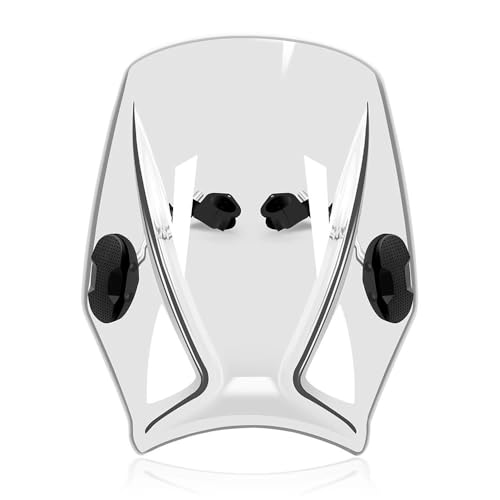 Pare-brise moto CC110 idéal pour affronter les trajets quotidiens sous la pluie